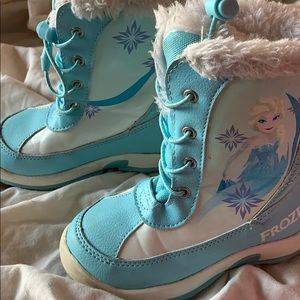 Disney frozen snow boots